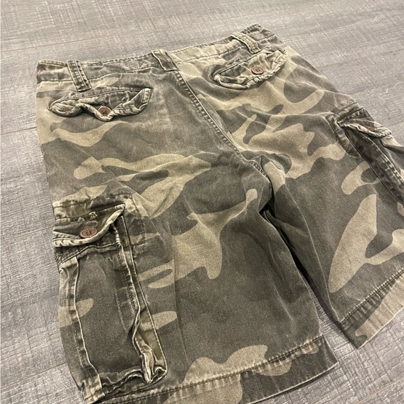 Faded Camo Bluenotes Cargo Shorts - Picture 6 of 6